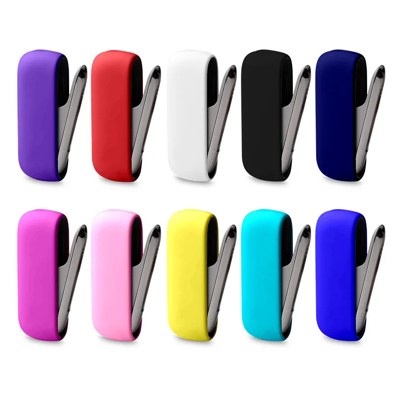 Высококачественный красочный силиконовый чехол для IQOS 3,0 E сигареты защитный чехол