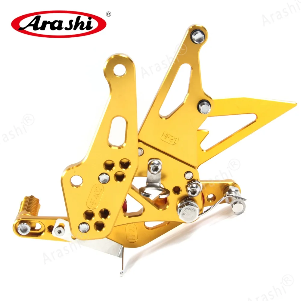 Arashi Z1000- CNC регулируемая подножка для KAWASAKI Z 1000 CNC Rearset подножки Z1000SX Ninja 1000