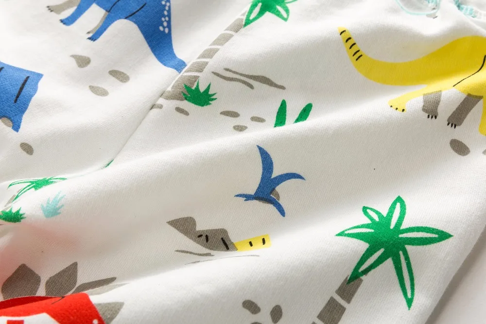 Женя 2018 новый на осень зиму детские штаны с рисунком динозавра для маленьких