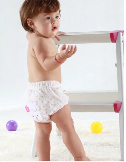 Ребенка тренировочные брюки младенческой моющиеся водонепроницаемые