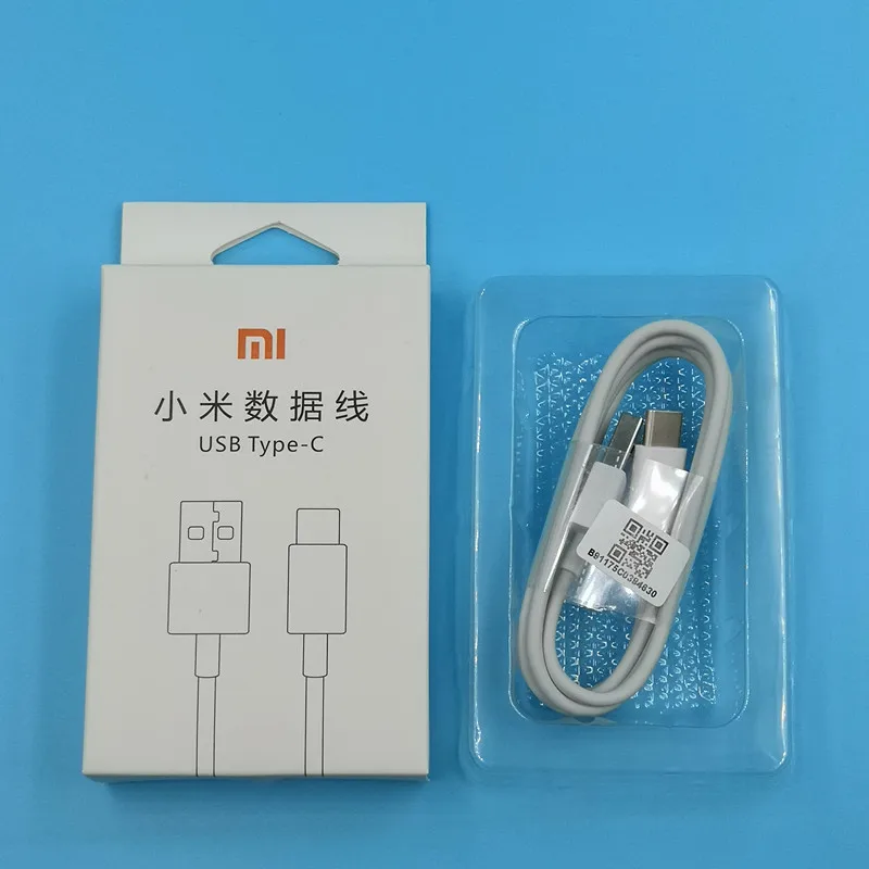 Оригинальный xiaomi mi x 3 кабеля быстрой зарядки Тип c строка данных для 8 6 5 X 2 s A1 a2 5c 5S