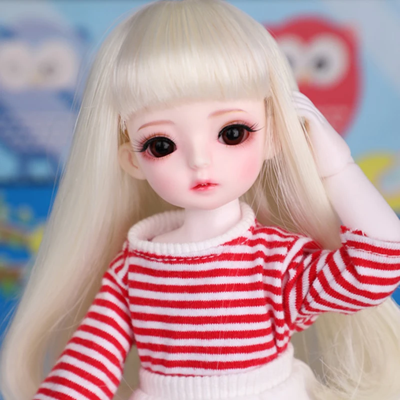 Полный комплект Новое поступление 1/6 шарнирная кукла с ваниллами BJD/SD милая из