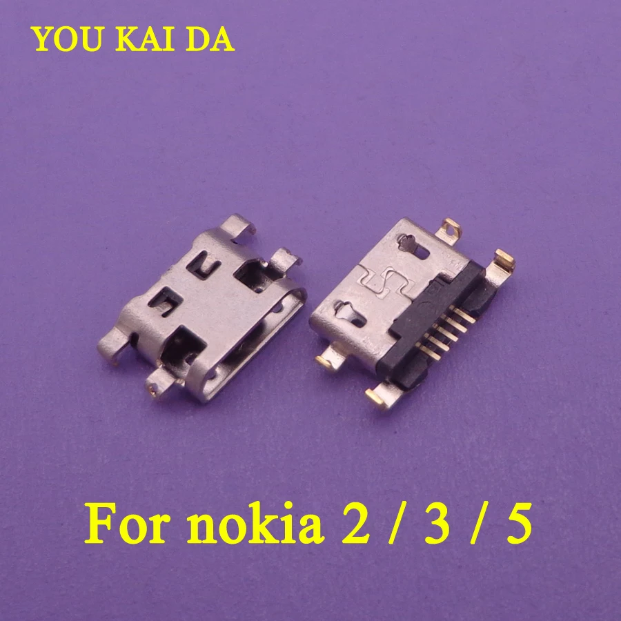 1X micro mini USB зарядное устройство зарядный порт для Nokia 2 3 5 6 6X 7 plus 8 TA-1029 1099 разъем