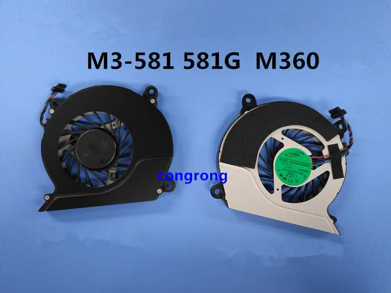 Вентилятор охлаждения ЦП для ноутбука Acer Aspire M3 581 581T MA50 fan AB07805HX09DB00 0CWJM50|fan for acer