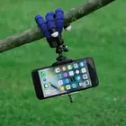 Штатив для камеры гибкий губчатый держатель для фотокамеры держатель Мини-кронштейн держатель для телефона Поворот на 360 градусов подставка крепление монопод