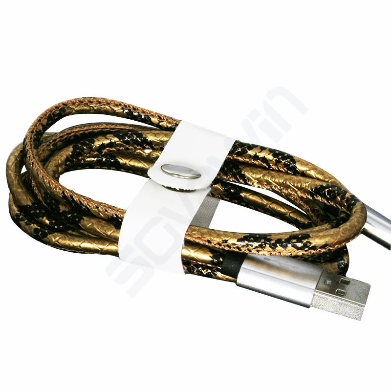 Змеиная кожа форма Micro USB зарядное устройство кабель для передачи данных 1 м 4 цвета Android кабели для мобильных телефонов для samsung для huawei для htc высокая скорость
