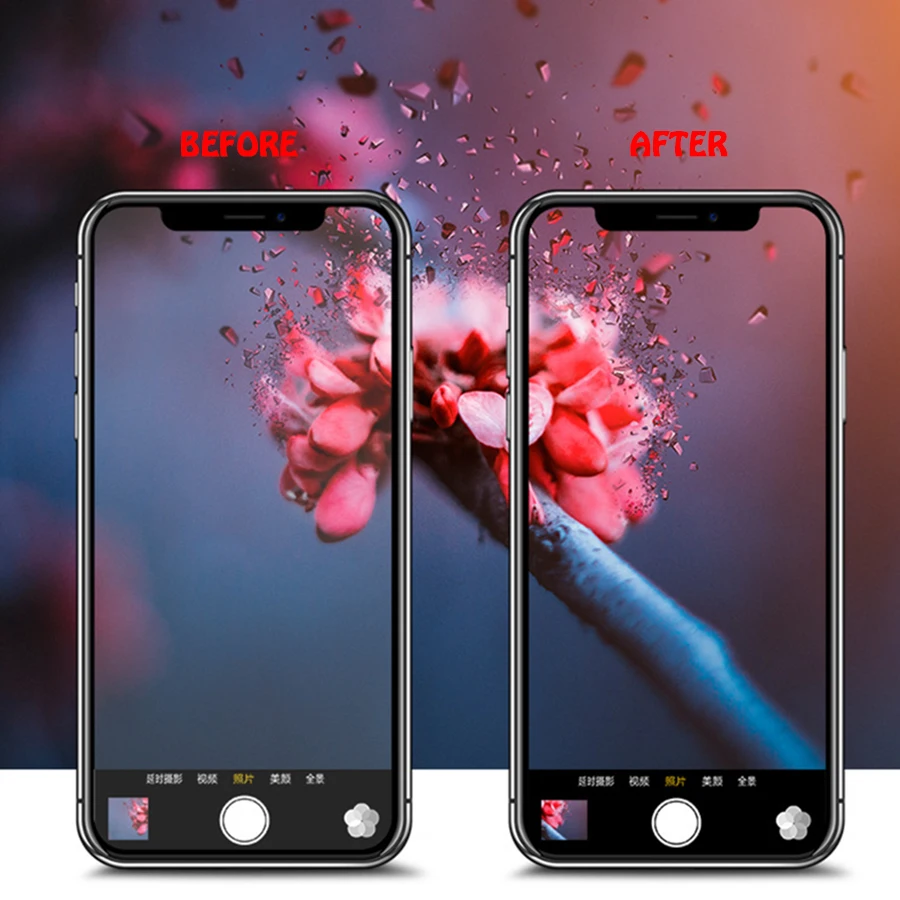 Dahaby для iPhone X 10 десять назад Камера объектив закаленное Стекло Экран протектор