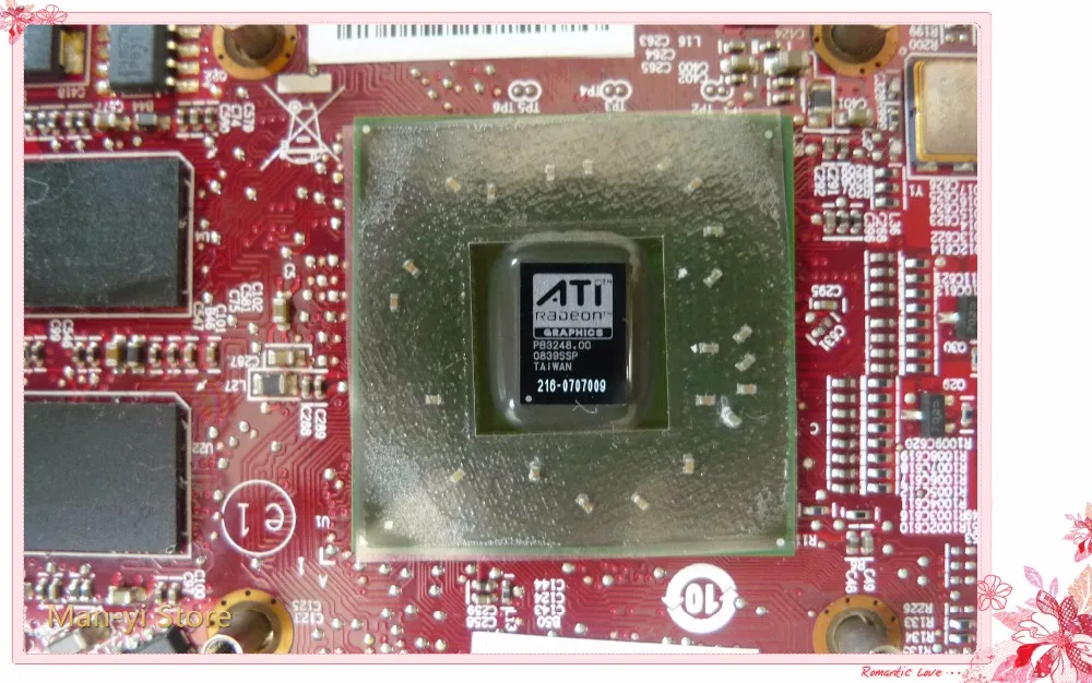 Видеокарта для ATI Mobility Radeon HD3470 HD 3470 256 Мб Acer Aspire 4920G 5530G 5720G 6530G 5630G 5920g|radeon hd 3470|radeon