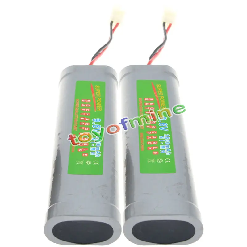 2x упаковка 9 6 В аккумуляторная батарея M1 3800 мАч ni mh RC|rechargeable battery|rc rechargeable batteriesrc