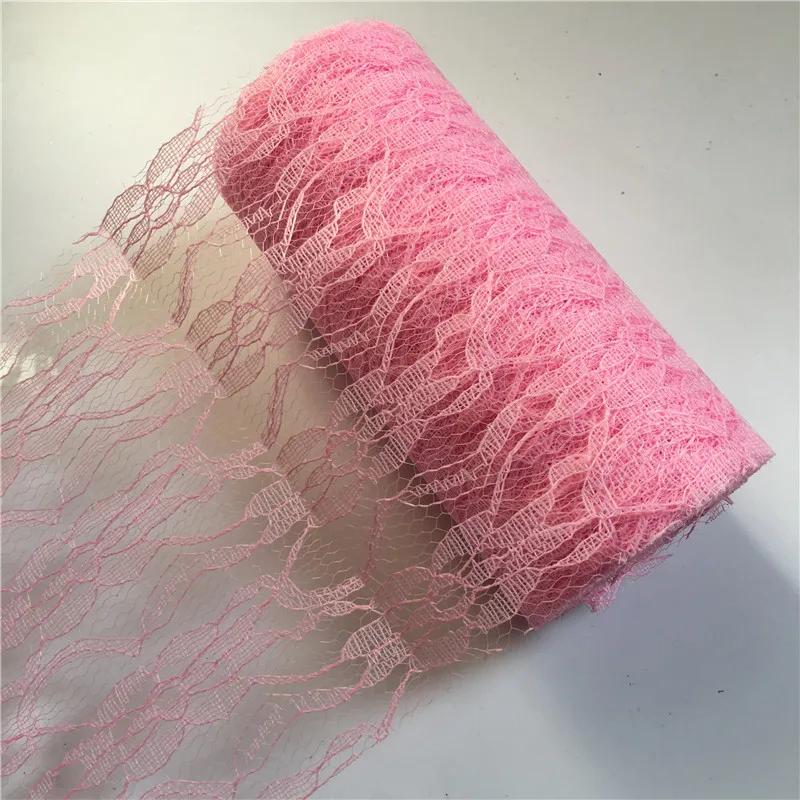 NA03-pink DHANXINZ(9,2 м в рулоне) 15 см, фатиновая юбка-пачка из органзы в рулоне, для свадьбы, Рождества, дня рождения, вечеринки, для детей - Цвет: NA03-pink