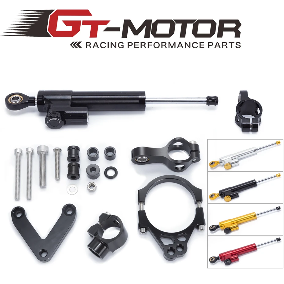 GT двигатель Бесплатная доставка Для DUCATI 848 2008 2009 2010 мотоцикл алюминиевый рулевой