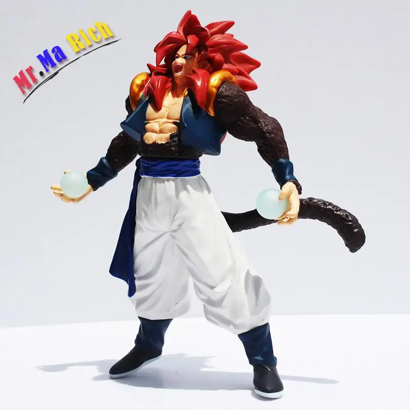 Dragon Ball Gt Super Saiyan 4 gogeta ПВХ экшн-фигурка Модель Коллекционная игрушка кукла 27 см