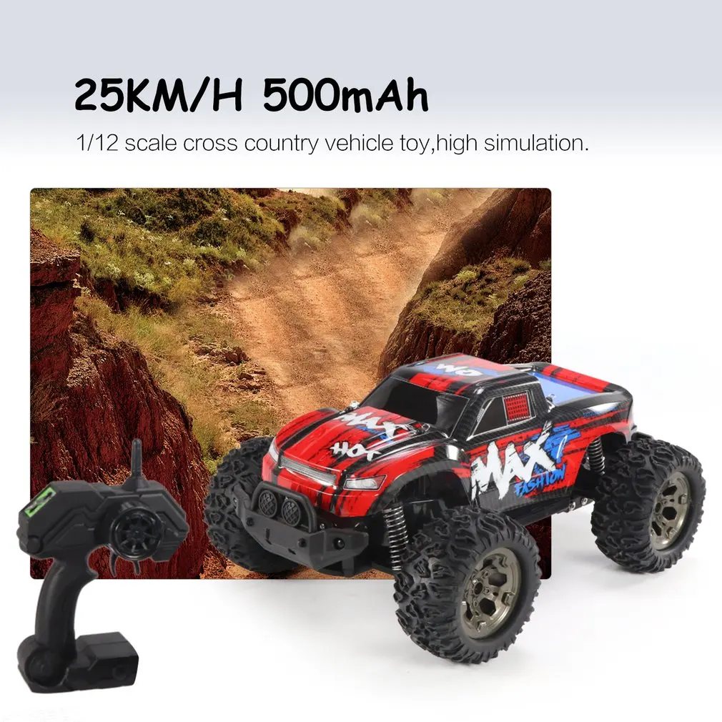 1/12 RC автомобиль, альпинистский автомобиль, внедорожник, привод Bigfoot, модель дистанционного управления, внедорожный автомобиль, игрушки для мальчиков, подарок для детей