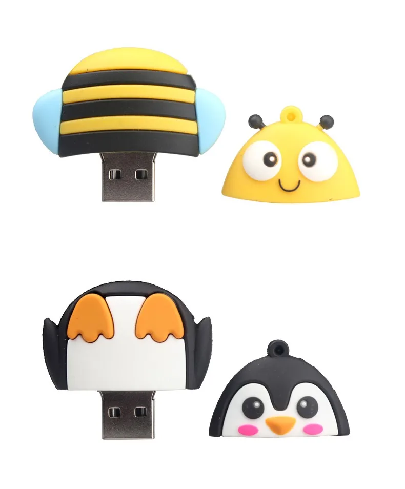 Usb флэш-накопитель Новое поступление реальная емкость милые животные 8 ГБ 16 ГБ 32 ГБ памяти Usb палка 2,0 ручка-накопитель Флешка для ПК