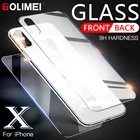 Защитное стекло для iPhone X, Xr, Xs Max, 7 Plus, 6, 6S, 7, 8 Plus, закаленное, 9H, 0,3 мм