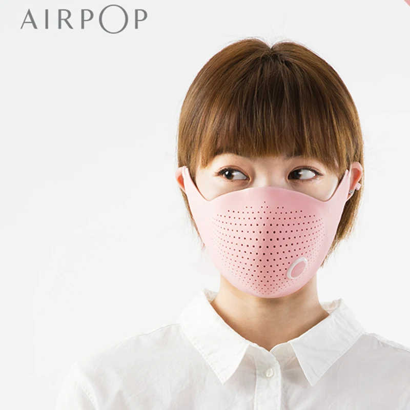 4 шт. фильтр с маской Xiaomi AirPOP Air Wear PM0.3/PM2.5 анти-Дымчатая маска для лица регулируемые Уши висячие мягкие маски для лица 4 цвета h30