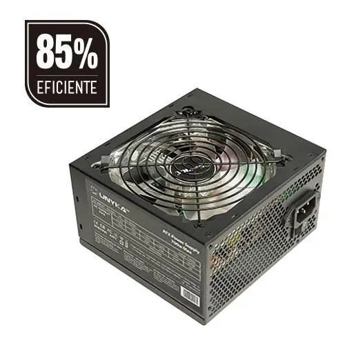Источник ECO FRIENTLY ATX 800 W UNYKA игровой черный неонаверде вентилятор 120 мм 52033|Кулеры и