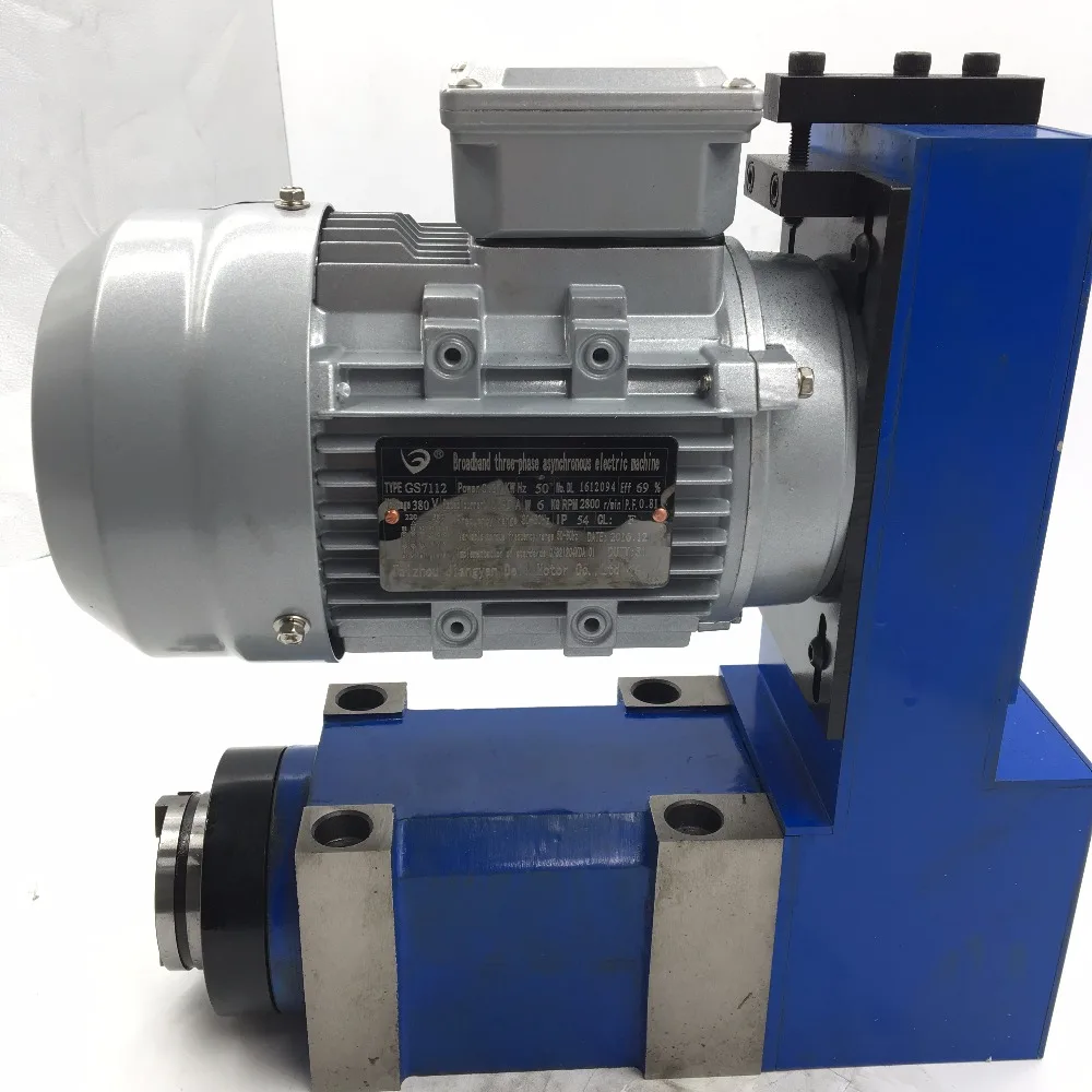 Мощный головной шпиндель Morse Cone MT3 с Индукционным мотором 370 Вт 8000 об./мин.