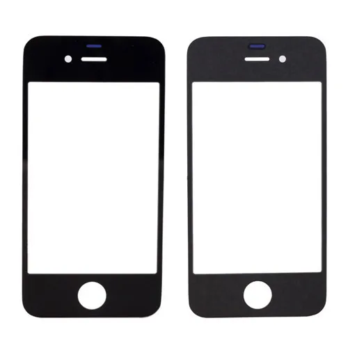 Free Shipping Professional High Quality Clear Glass Lens Screen for iPhone 4 Black | Мобильные телефоны и аксессуары
