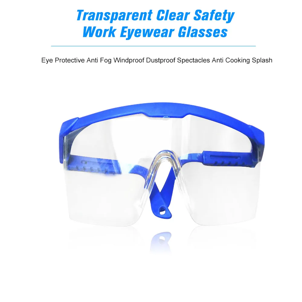 Прозрачные защитные очки для работы 1 шт. глаз противотуманные ветрозащитные