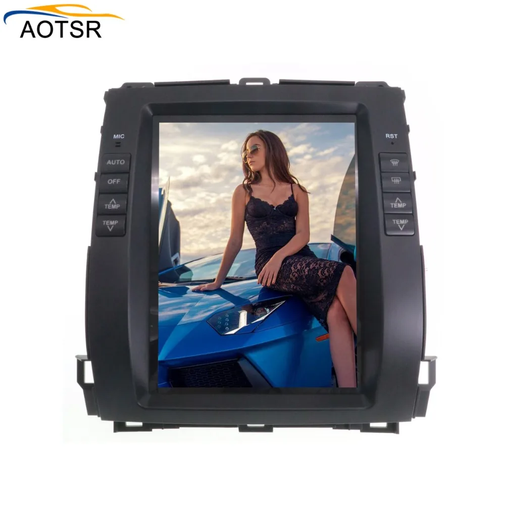 Tesla стиль Android 7,1 Автомагнитола стерео для Toyota Land Cruiser Prado 120 2002-2009/Lexus GX470 gps навигация без dvd плеера