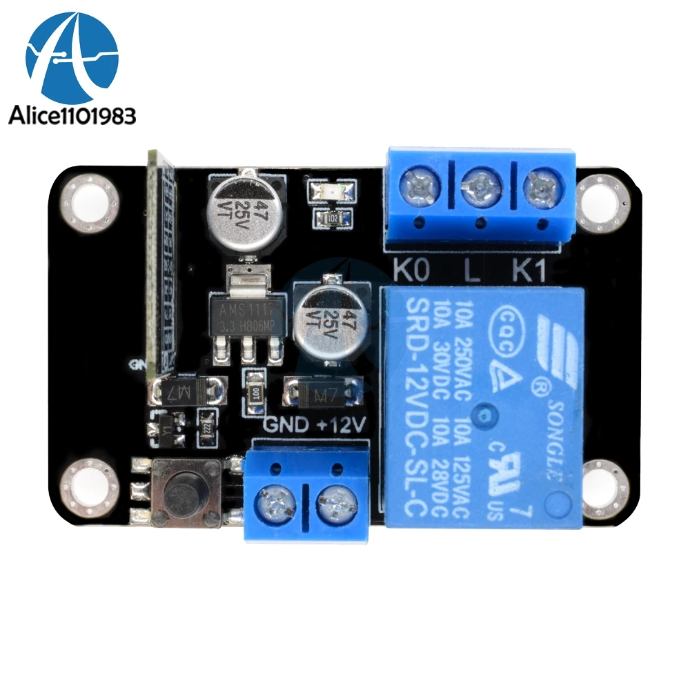 DC 12V ESP8285 WiFi Беспроводная фотография модуль платы переключателя для IOS умного дома