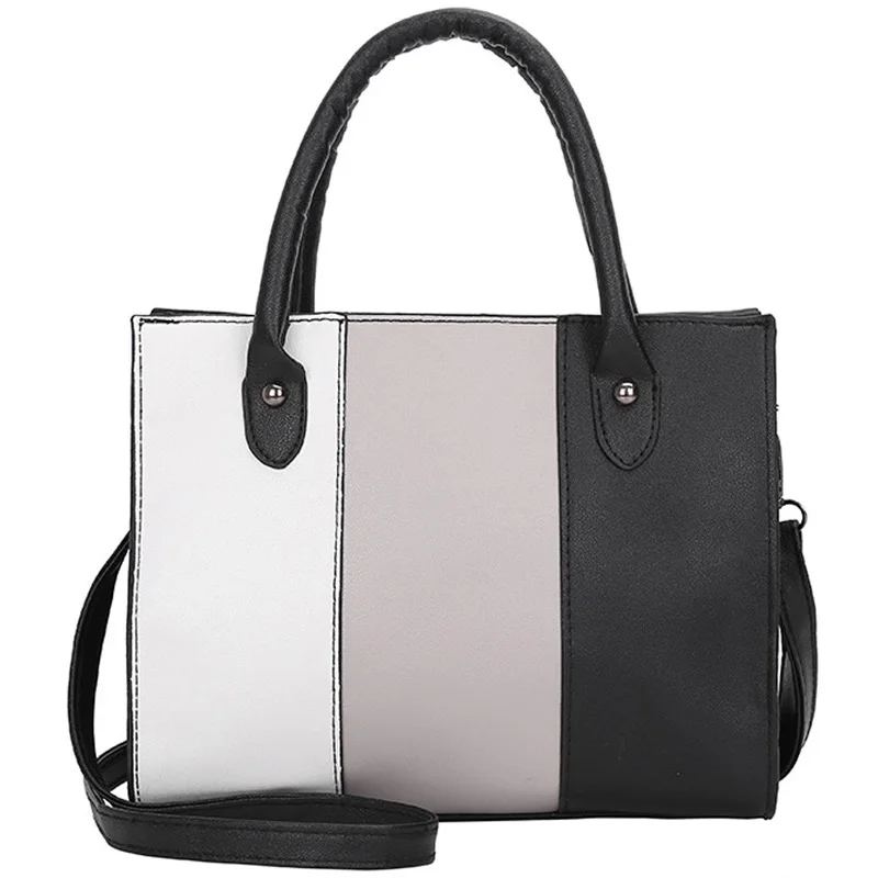 Женская сумка Повседневная мессенджер хит цвета кожаная на плечо|Сумки с