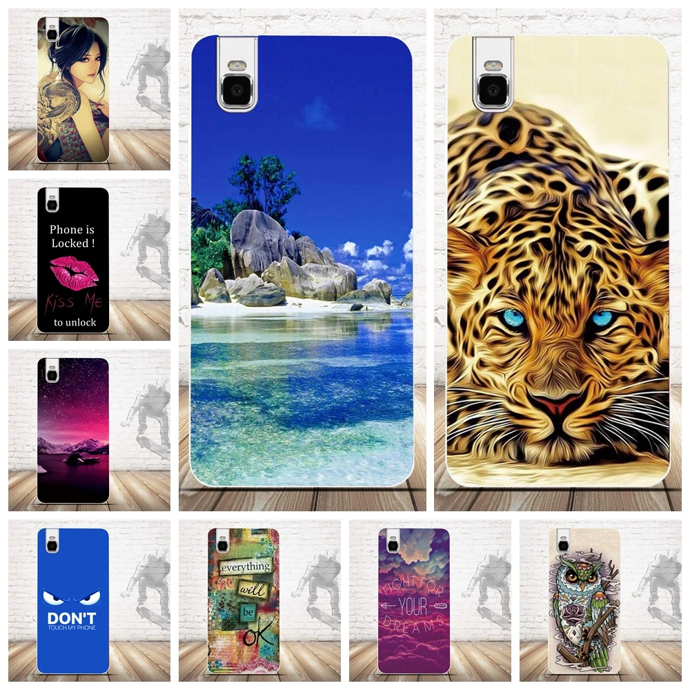 Чехол для Huawei Honor 7i мягкий чехол из ТПУ с красивым рисунком защитный бампер Shot X|case