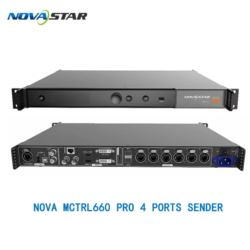 Novastar светодиодный экран на Прокат 4 порта датчик 2 3 миллионов пикселей загрузка