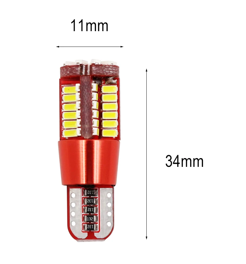 1 шт. автомобисветильник светодиодные лампы T10 T15 W5W W16W Canbus 57 SMD 194 57SMD 57LED |