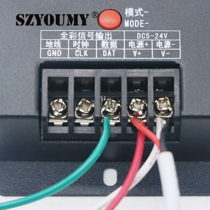 SZYOUMY мини интеллектуальный RGB LED контроллер T 500 WS2811 WS2801 LPD6803 для 5050 Волшебная Мечта