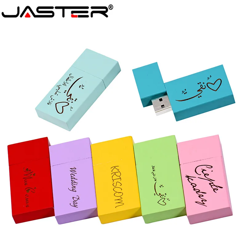 USB-флеш-накопитель JASTER в деревянном корпусе 4/8/16/32/64 ГБ | Компьютеры и офис