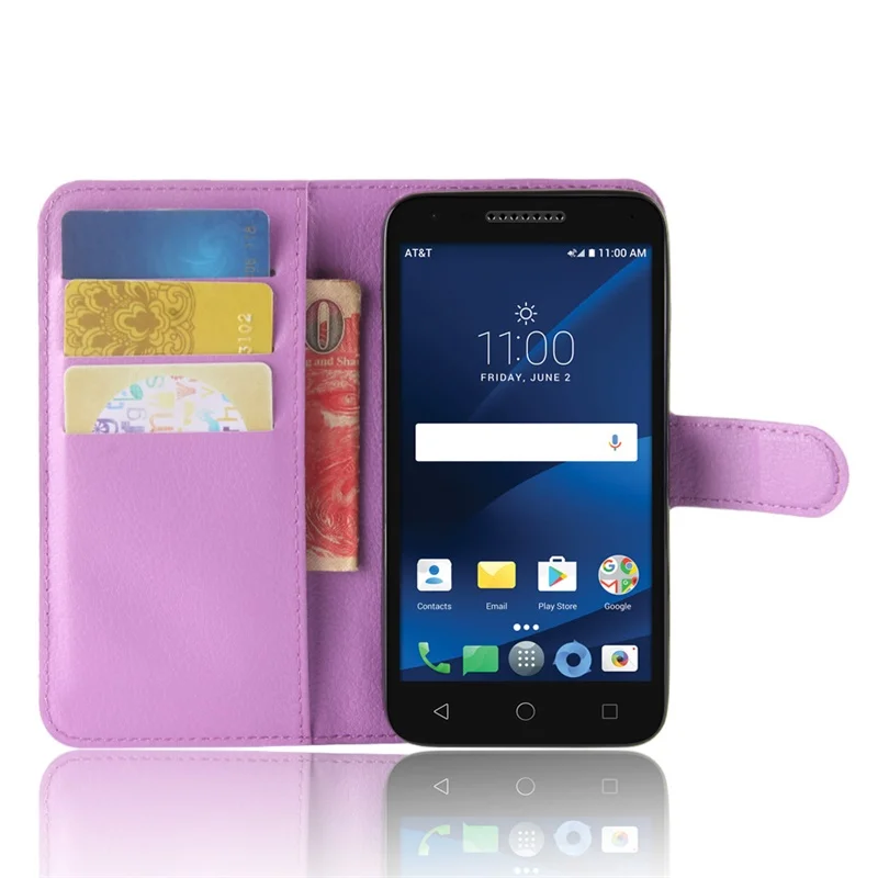 Для Alcatel 5044R Verso Cameox случае откидная крышка кожанный кошелек Полный Защитная