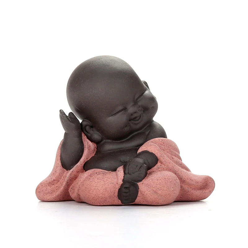 Новый керамический чайный набор для домашних животных прекрасные статуи Будды