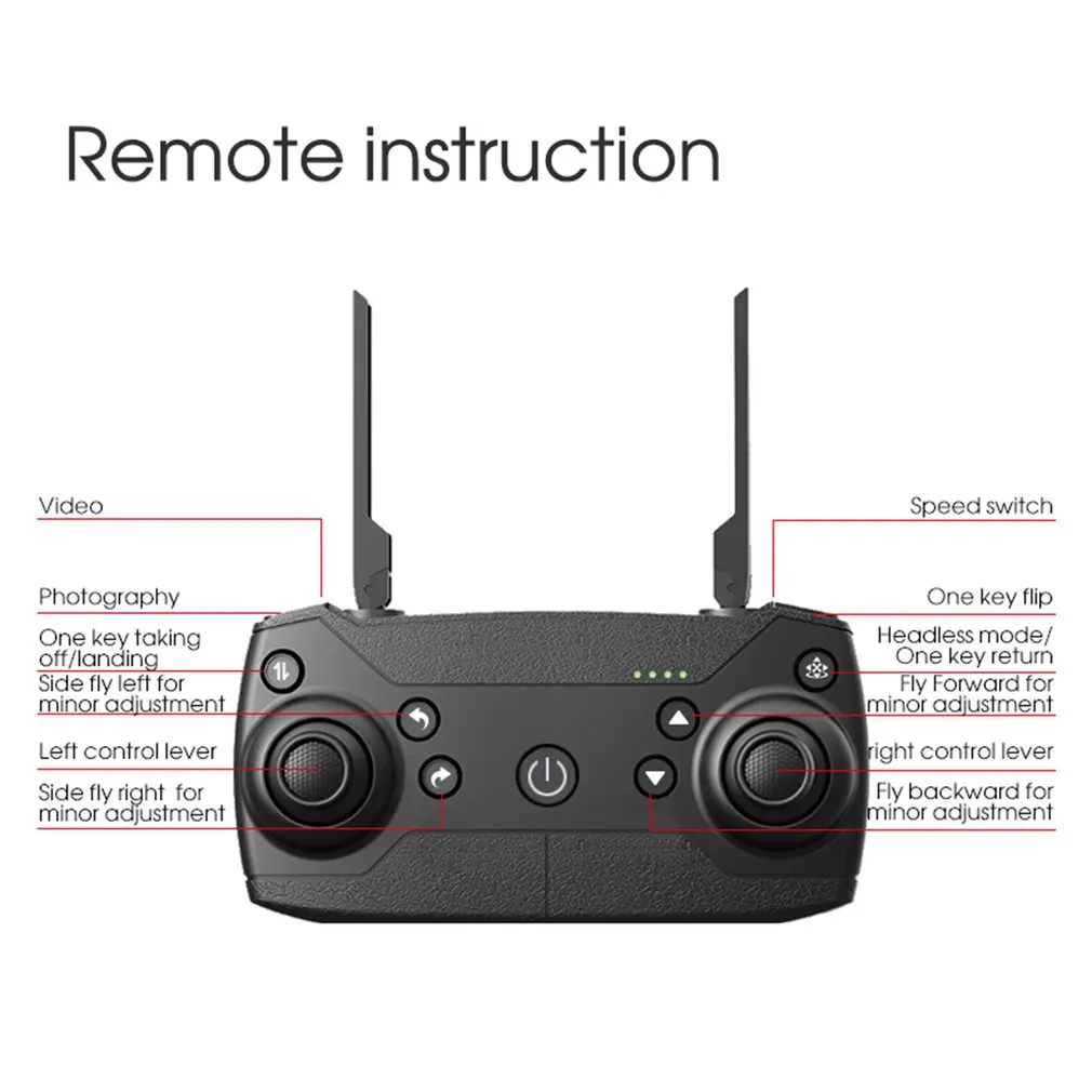 H1W Радиоуправляемый Дрон Квадрокоптер 1080P 2,4G Wifi FPV самолет оптическое позиционирование Безголовый один ключ возврат складной VR живой полет