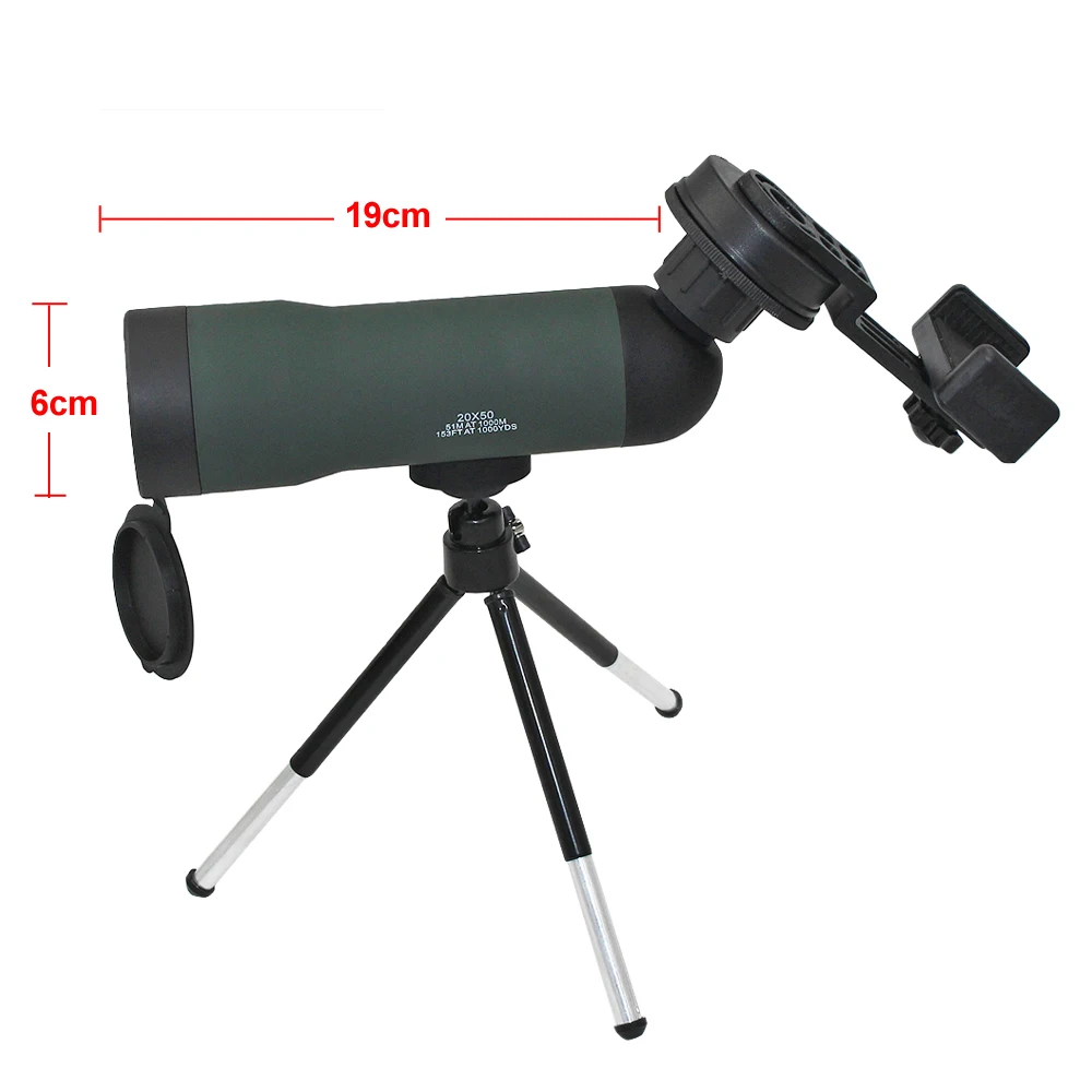 Girlwoman 20x50 зум-объектив для всех смартфонов Telescopio мобильный телефон телескоп объектив камеры для Iphone samsung huawei