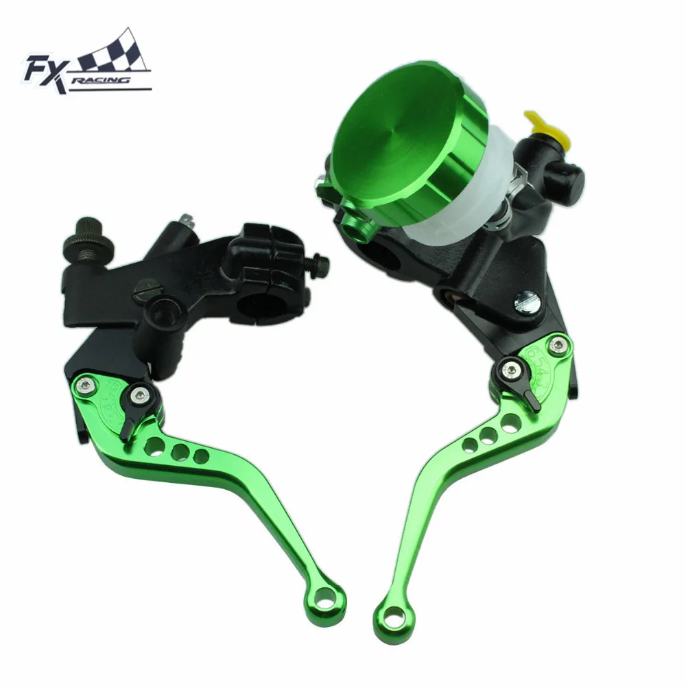 

7/8" For Kawasaki ZX636R ZX6RR ZX 636 ZX 6R 2005 - 2015 Motorcycle Master Cylinder Reservoir Brake Clutch Lever Hydraulic Brake