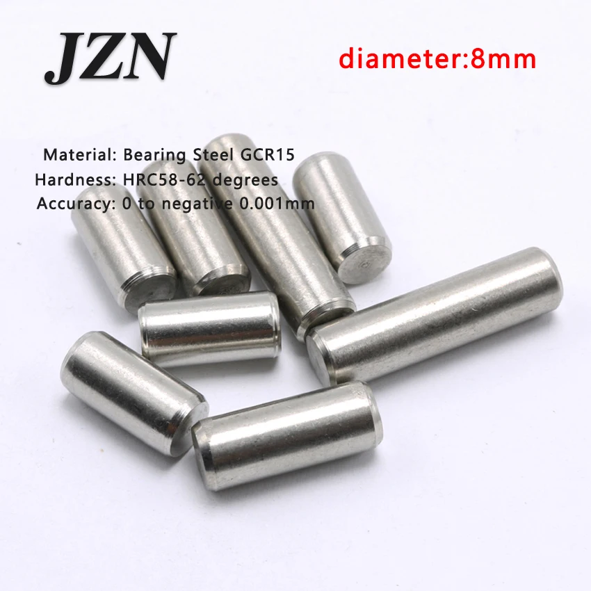 

20 шт./лот Dia 8*8 10 12 14 15 16 18 20 22 23 24 25 26 30 35 подшипниковые стальные цилиндрические штифты-игольчатый штифт