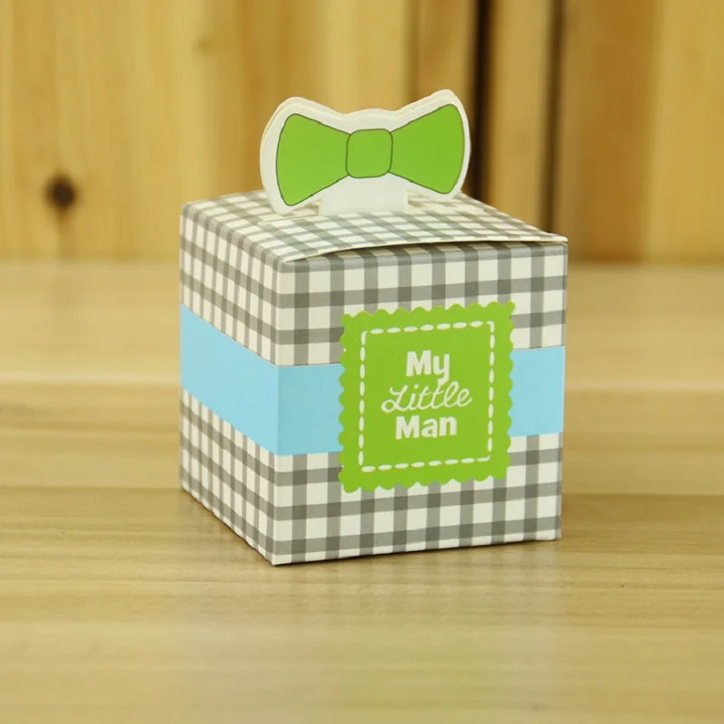 12 шт./лот коробки для конфет My Little Man детская коробка дня рождения вечеринки
