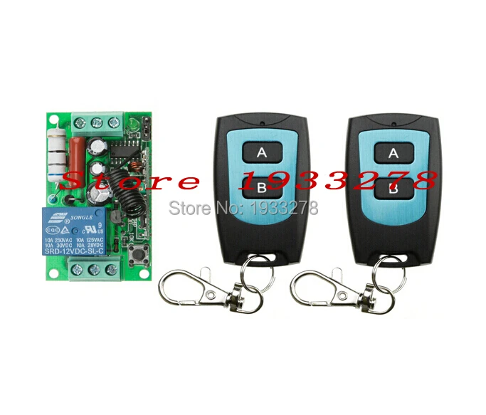 Радиочастотный беспроводной переключатель с дистанционным управлением 220 В 1 CH 10