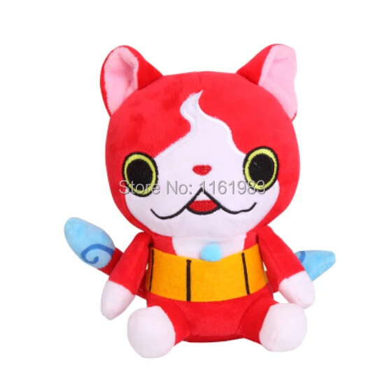 Японские анимационные милые новые часы Yo kai youkai Jibanyan смех 22 см плюшевые игрушки|toy