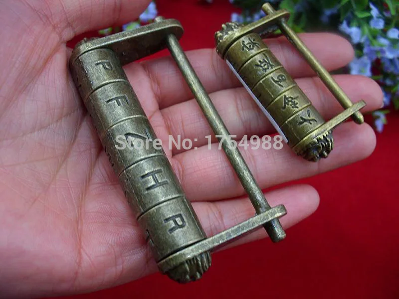 

Takagism real life room escape prop combination locker game prop letter password locker