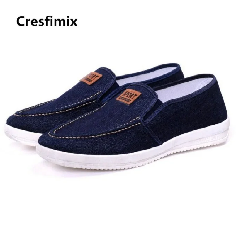 Cresfimix zapatos hombre Мужская Удобная Тканевая обувь высокого качества крутая Уличная