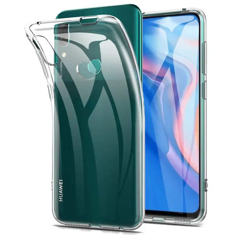 Чехол для Huawei P Smart Z мягкий прозрачный силиконовый чехол из ТПУ телефона 6 59 SmartZ