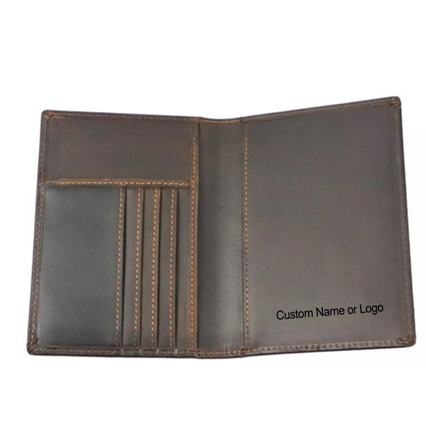 VMF российский телефон с гравировкой имени кошелек для паспорта натуральная кожа