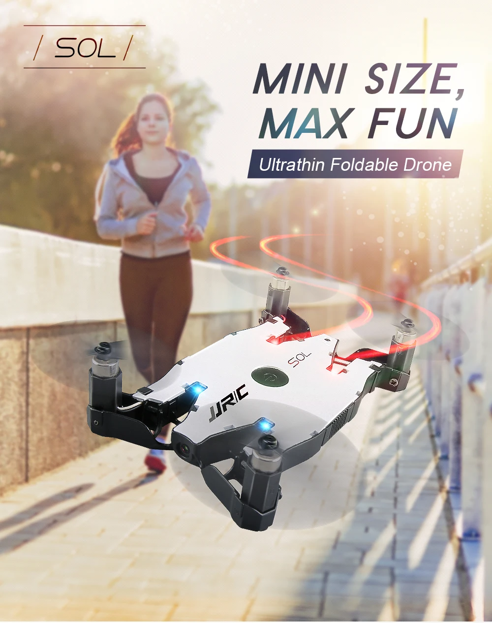 JJRC H49WH H49 SOL RC Дрон мини селфи Дроны с камерой HD wifi FPV Квадрокоптер высота