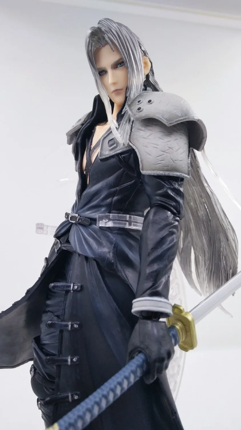 Play Arts Final Fantasy Fig VII Sephiroth PA Kai Cloud Strife 27 см ПВХ экшн фигурка куклы игрушки|Игровые