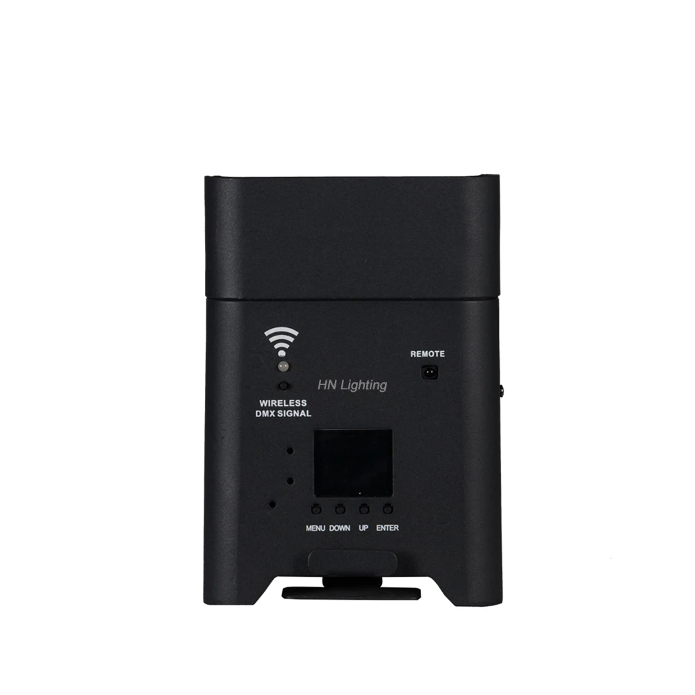 10 шт. горячая Распродажа DJ uplight 4*18 Вт RGBWAUV 6в1 беспроводной IRC пульт дистанционного