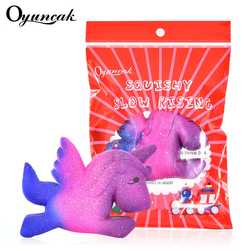 Oyuncak Новинка Gag игрушки Squishe мягкими Единорог весело приколы розыгрышки стресс
