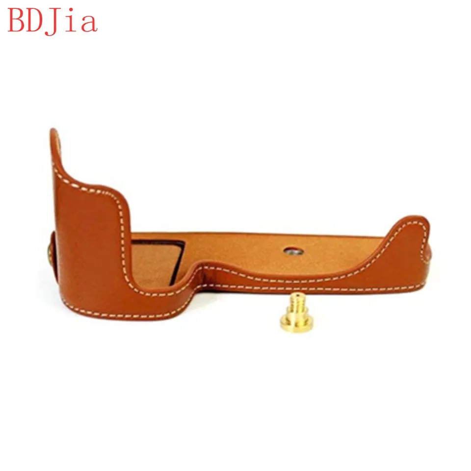 Корпус для половины камеры из натуральной яловой кожи Nikon D750 (любой объектив) с